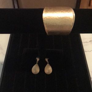 ⭐️ Kenneth Lane Bracelet & Earrings - Vintage Costume Jewy